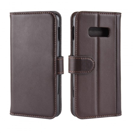 Funda Samsung Galaxy S10 Lite de cuero dividido