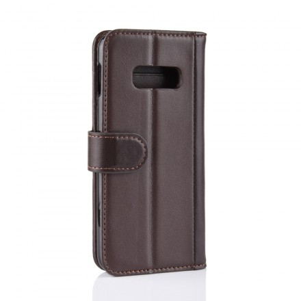 Funda Samsung Galaxy S10 Lite de cuero dividido