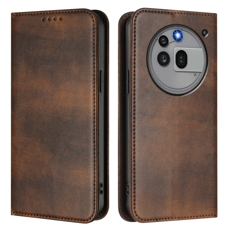 Flip Cover Nada Teléfono (3a) Pro Protección RFID Estilo Cuero Curtido