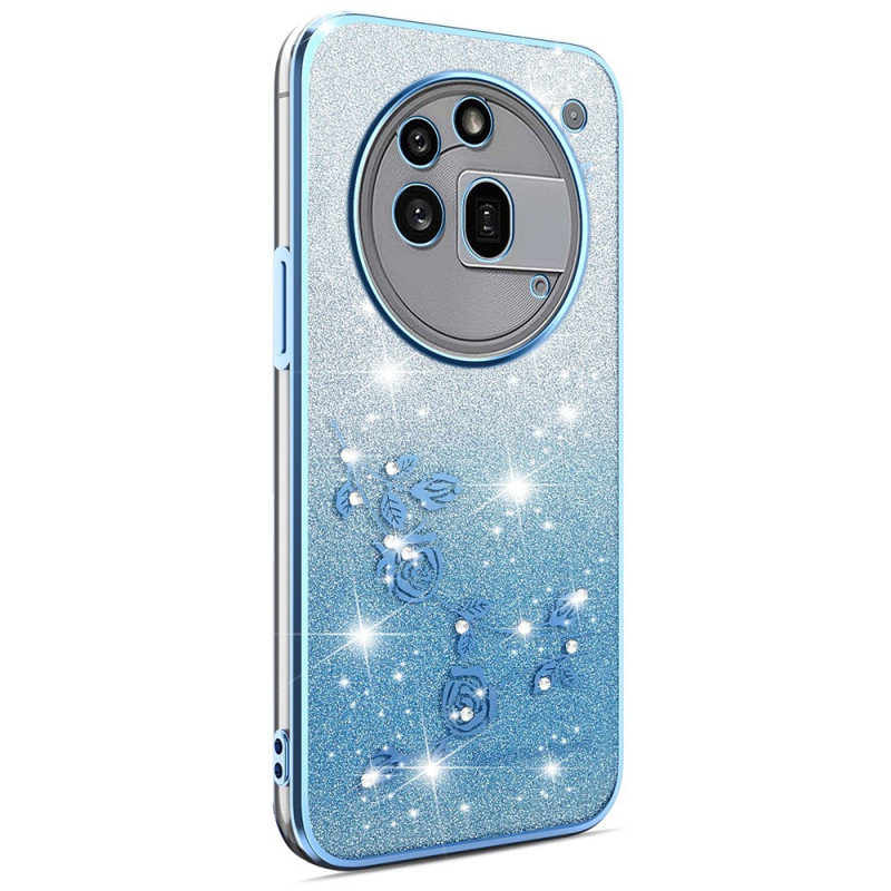 Nothing Phone (3a) Funda Pro Strass y Flores KADEM