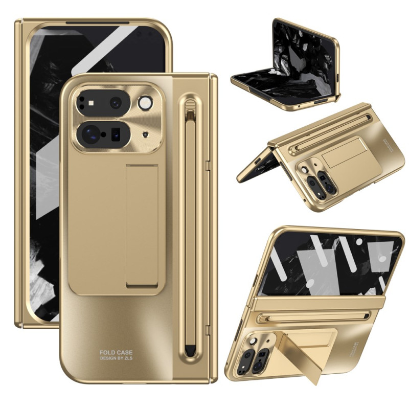 Robusta funda plegable Google Pixel 10 Pro con protector de pantalla