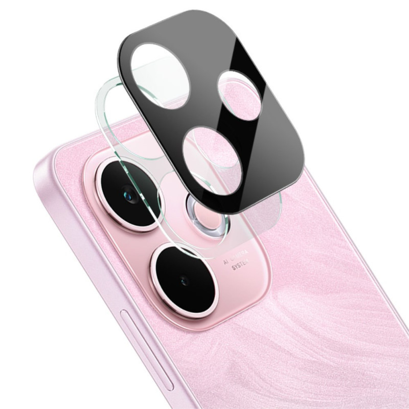 Lente protectora de cristal templado para Oppo A5 Pro 5G (versión en negro)