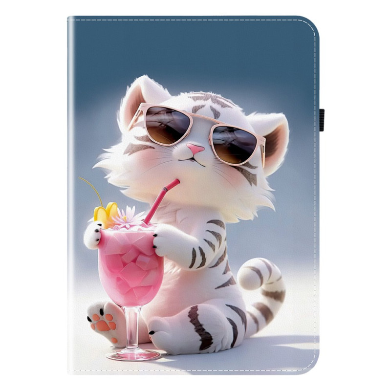 Samsung Galaxy Tab S10 Plus / S9 FE Plus / S9 Plus Funda con diseño de tigre