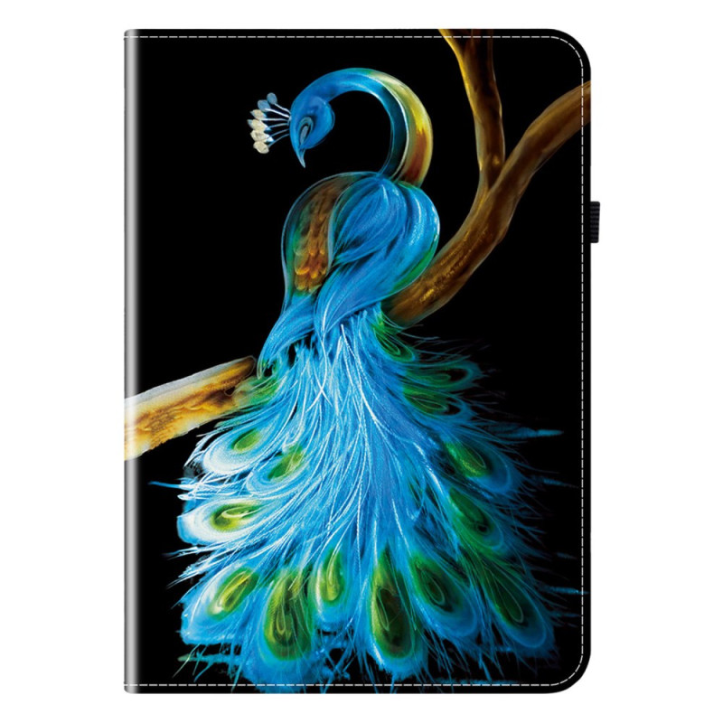 Funda Samsung Galaxy Tab S10 Plus / S9 FE Plus / S9 Plus Diseño pavo real