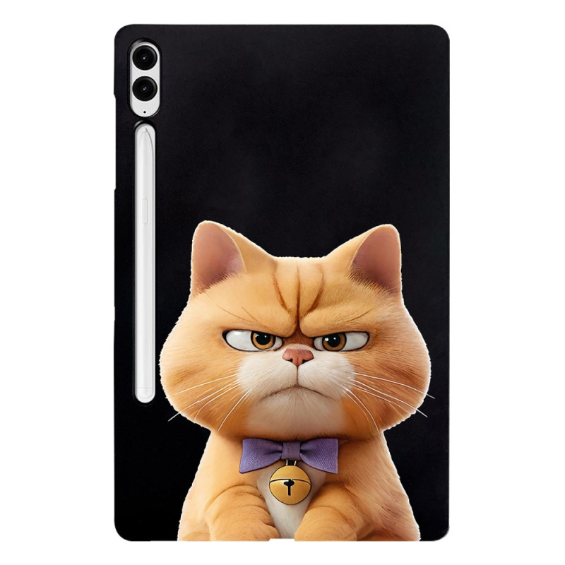 Samsung Galaxy Tab S10 Plus / S9 FE Plus / S9 Plus Funda Estilo Gato Enfadado
