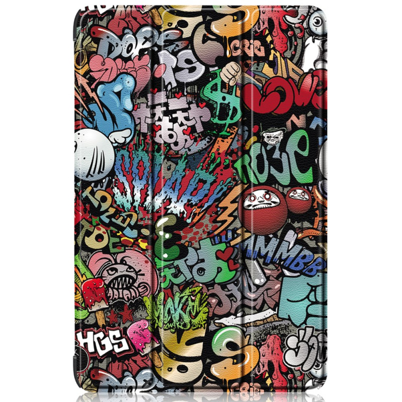 Funda inteligente Samsung Galaxy Tab S10 Plus / S9 Plus Graffiti