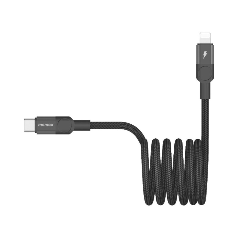 Cable magnético Mag.Link MOMAX USB-C a Lightning de 1 m