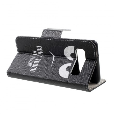 Funda para el Samsung Galaxy S10 Don't Touch My Phone
