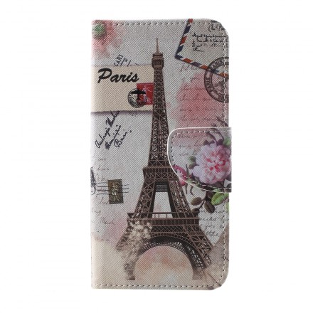 Funda retro del Samsung Galaxy S10 Torre Eiffel