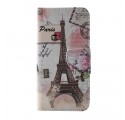 Funda retro del Samsung Galaxy S10 Torre Eiffel