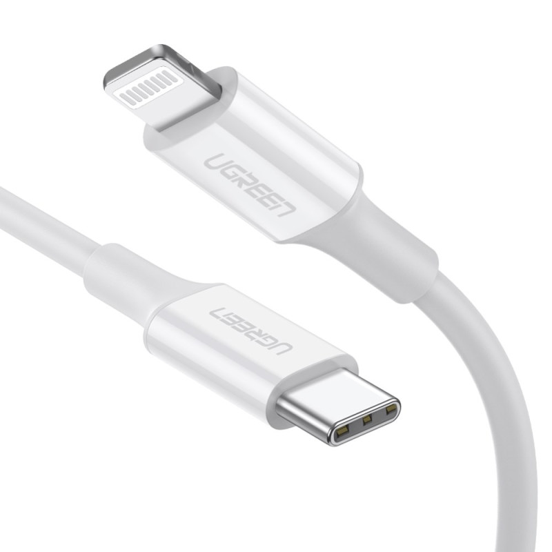 Câble de Charge Rapide et de Transfert de Données USB-C vers Lightning