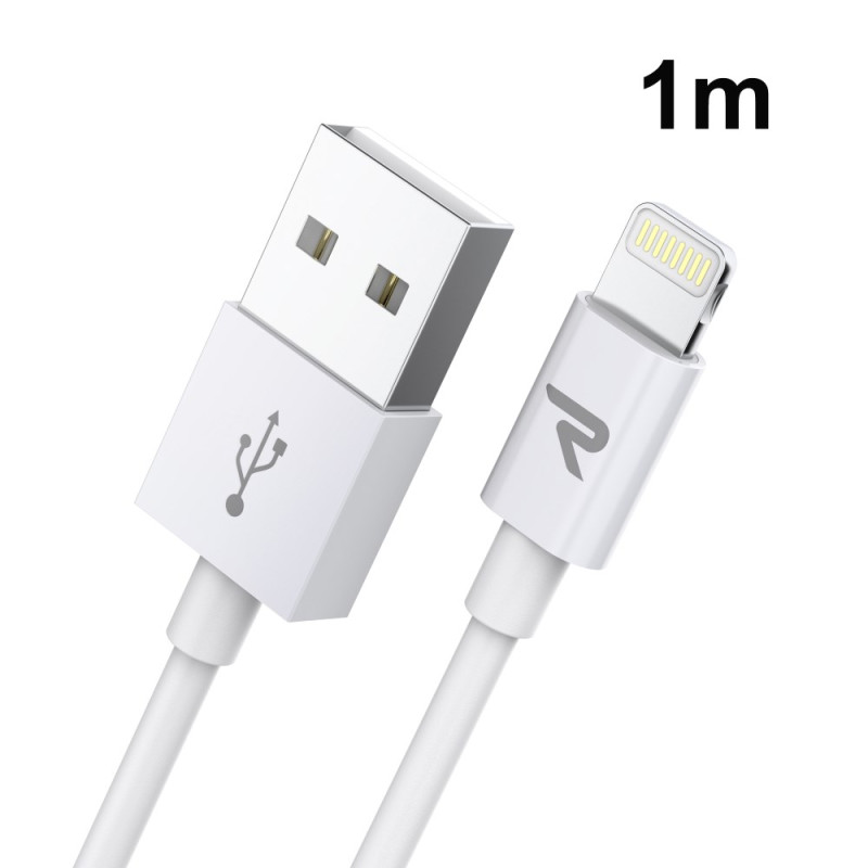 Cable de carga y sincronización Lightning para iPhone - 1 m