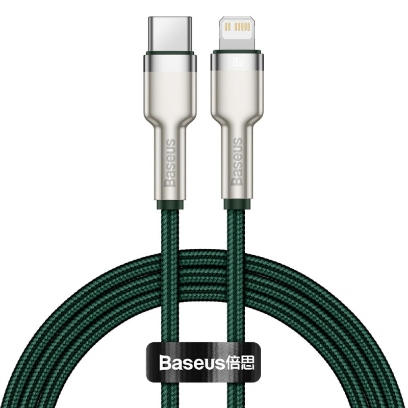 Cable de transmisión de datos BASEUS de la serie Cafule - 1 m