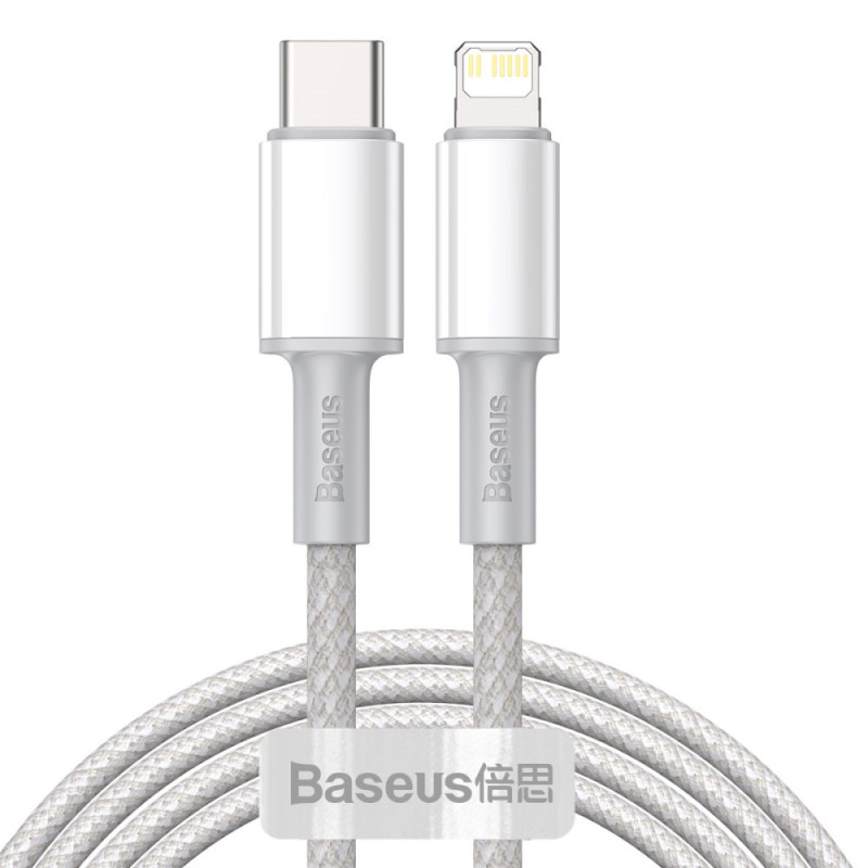Cable de carga rápida y datos Type-C a iP PD 20W BASEUS - 2m