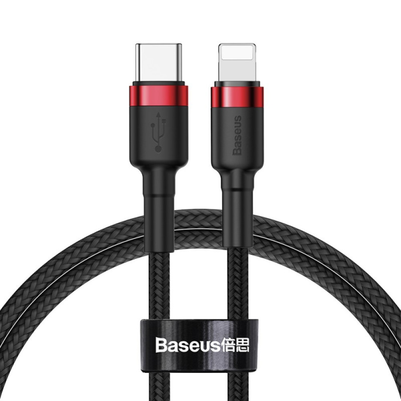 Cable de sincronización y carga rápida de Type-C a Lightning - 1 m