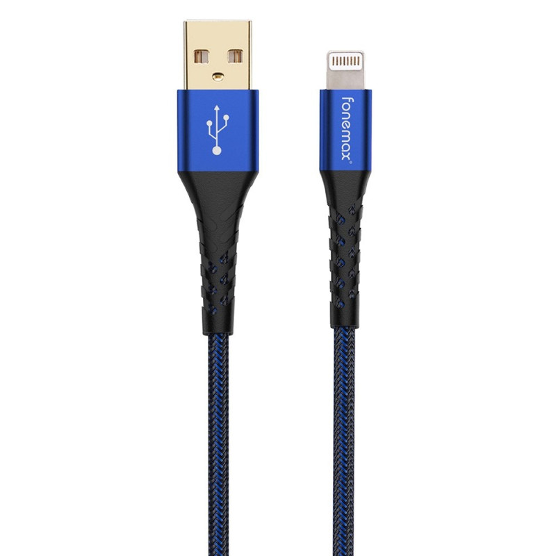 FONEMAX Cable de carga rápida USB a Lightning - 0,2m