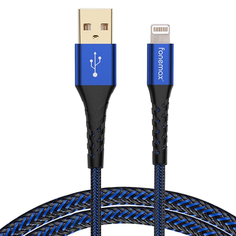 FONEMAX Cable de datos USB a Lightning - 2m
