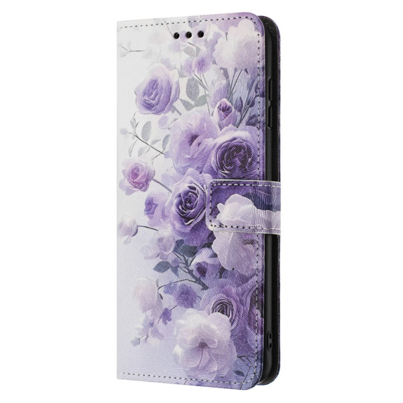 Xiaomi Redmi A5 4G Caso Purple Roses