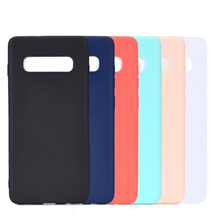 Funda de silicona para Samsung Galaxy S10 Funda de silicona para Samsung Galaxy S10