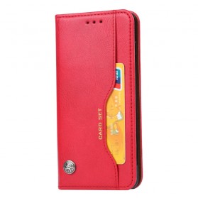 Funda Flip Cover Samsung Galaxy S10 Leatherette Card Funda