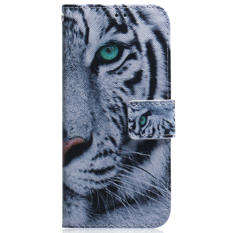 Honor 400 Lite Funda Tiger White