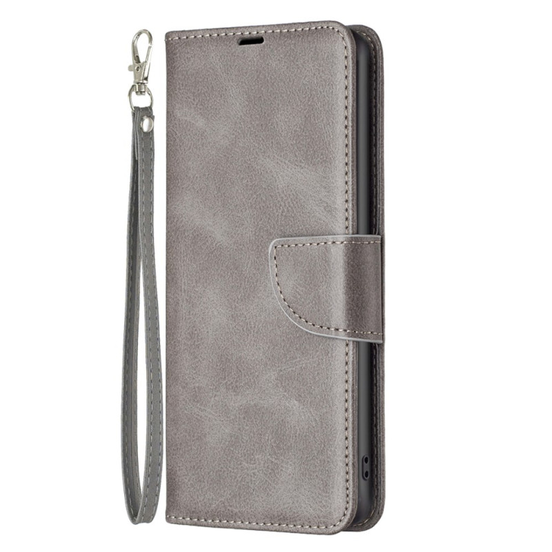 Honor 400 Lite Funda efecto piel con colgante