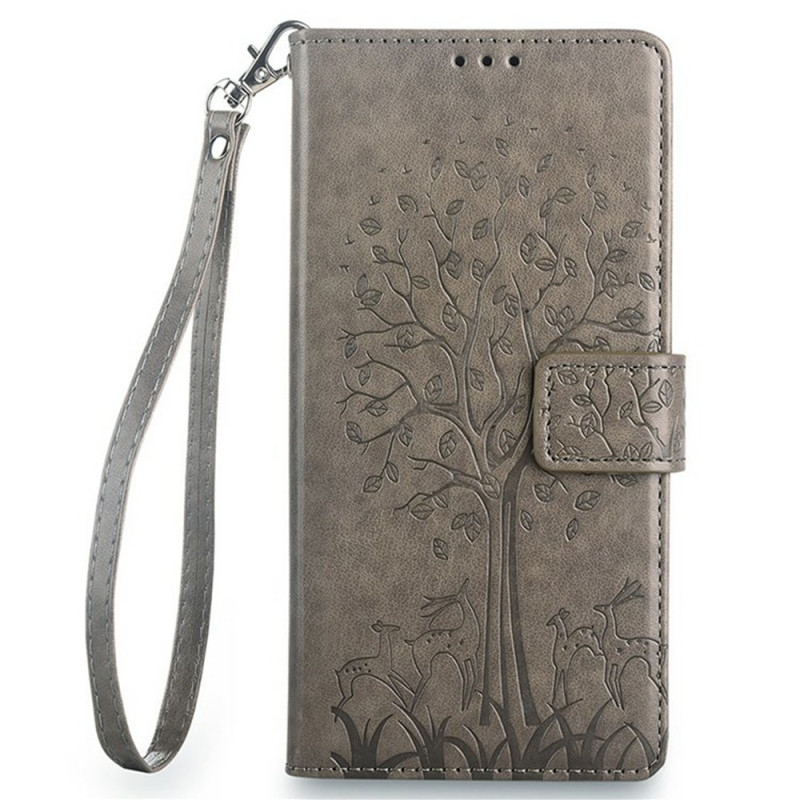 Realme 14 Pro 5G Funda Ciervo y Árbol