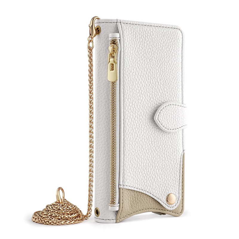 Realme 14 Pro 5G Funda de cartera y cadena
