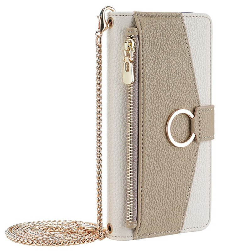 Funda de espejo y cadena Realme 14 Pro 5G