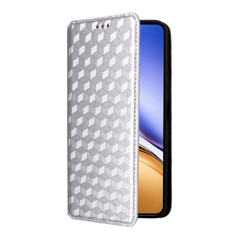 Flip Cover Realme 14 5G / 14T 5G rombos 3D