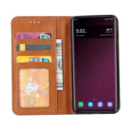 Funda Flip Cover Samsung Galaxy S10 Lite Leatherette Card Funda