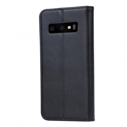Funda Flip Cover Samsung Galaxy S10 Lite Leatherette Card Funda