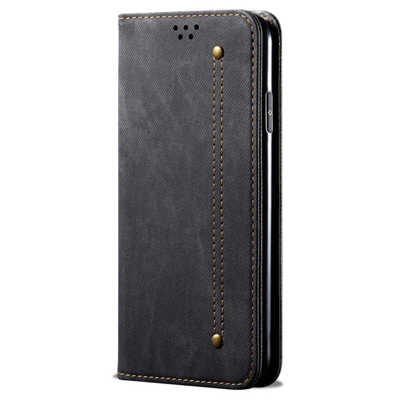 Flip Cover Realme Note 60X / C63 / C61 Tejido Jeans