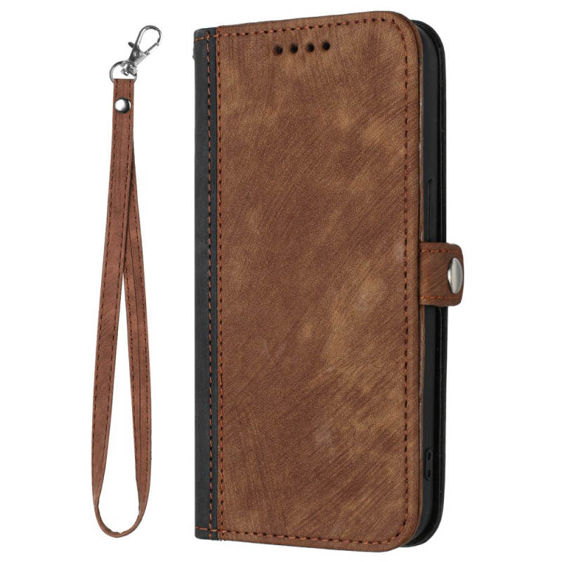 Funda Realme Note 60X / C63 / C61 Efecto ante bicolor