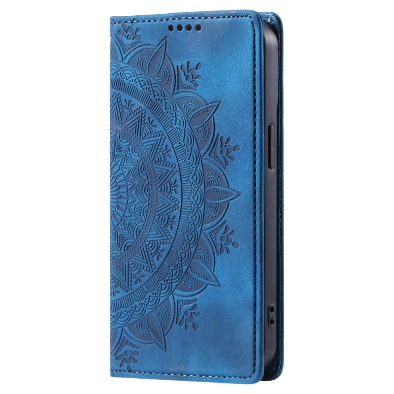 Flip Cover Honor X8b Mandala Efecto Gamuza
