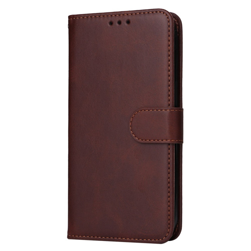 Honor X8b Funda de piel sintética lisa
