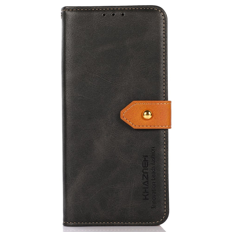 Honor X8b Funda con cierre de oro KHAZNEH