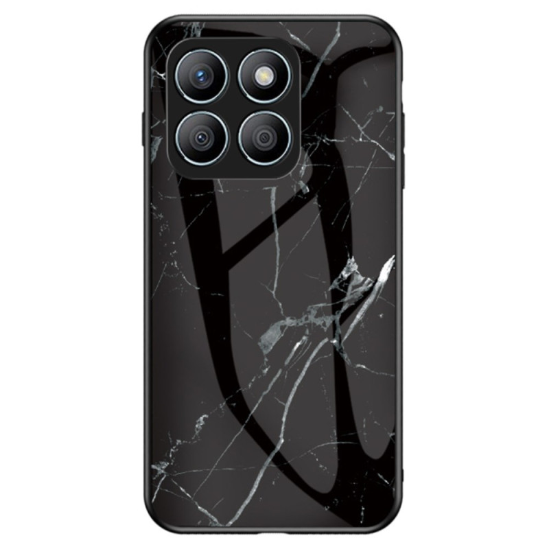 Honor X8b Mármol Funda de cristal templado