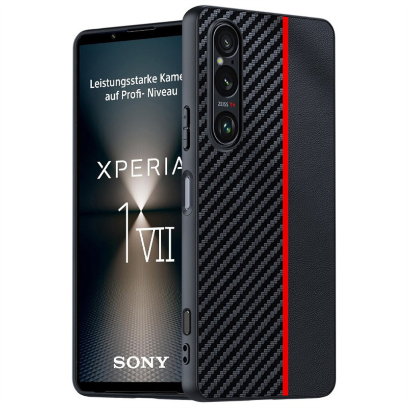 Funda de fibra de carbono para Sony Xperia 1 VII