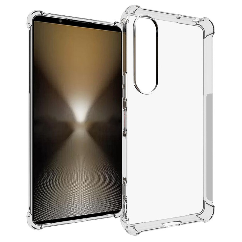 Sony Xperia 1 VII Funda transparente con esquinas reforzadas