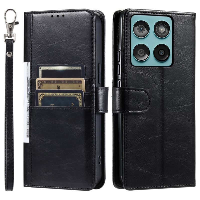 Motorola Edge 60 / 60 Fusion Funda y cordón para tarjeta delantera