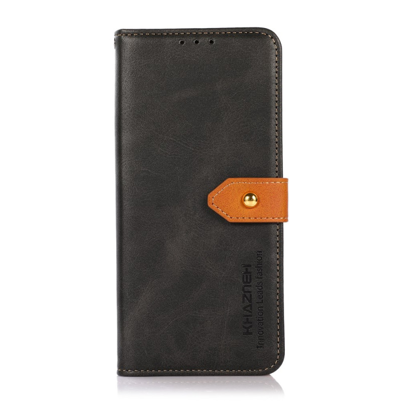 Funda Motorola Edge 60 / 60 Fusion Cierre de oro KHAZNEH