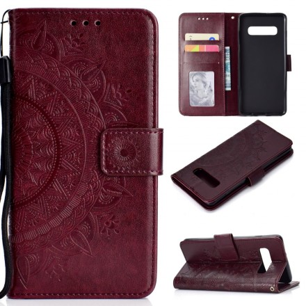 Funda Samsung Galaxy S10 Plus Mandala Sun Funda Samsung Galaxy S10 Plus Mandala Sun