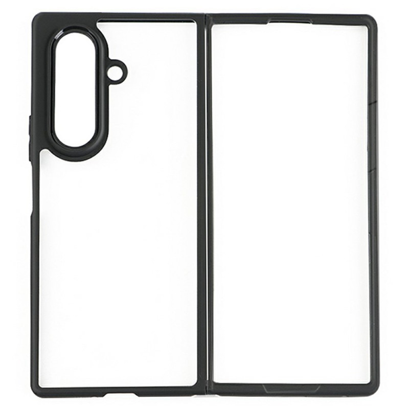 Funda antigolpes Samsung Galaxy Z Fold 7 con una parte
trasera transparente