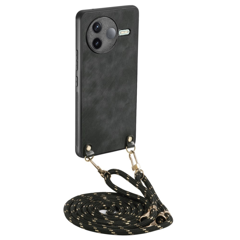 Funda con cordón Poco F7 Pro 5G / Poco F7 Ultra 5G Efecto Gamuza