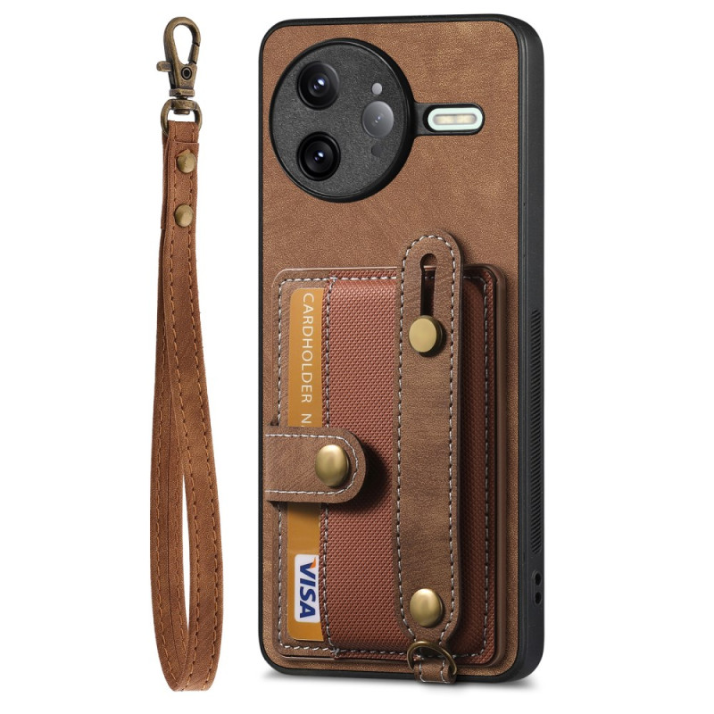 Funda Poco F7 Ultra 5G Estilo Retro Cartera con Colgante
 y Cordón