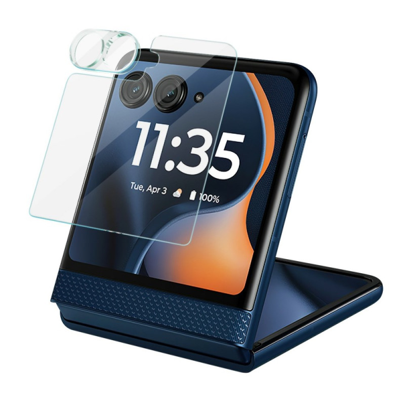Protector de pantalla completo para la pantalla y la cámara del Motorola Razr 60