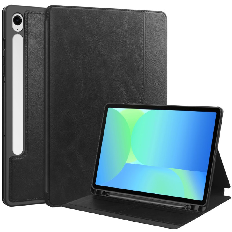 Samsung Galaxy Tab S10 FE / S9 FE Funda efecto piel