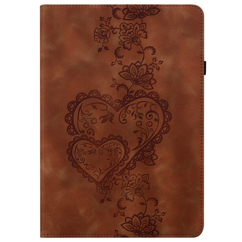 Samsung Galaxy Tab S10 FE / S9 / S9 FE Funda Corazones