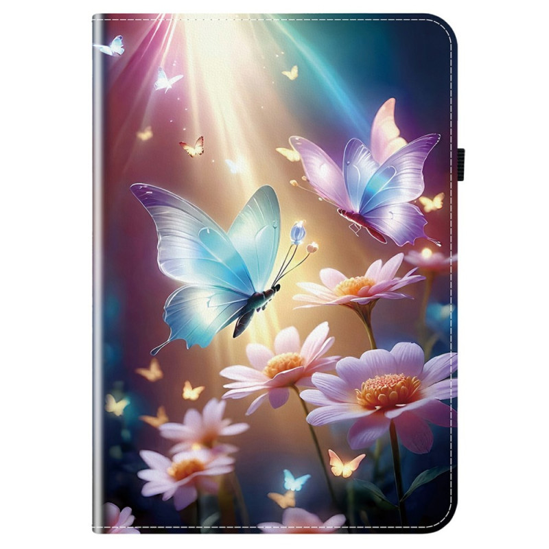 Funda Samsung Galaxy Tab S10 FE Plus Mariposas Luminosas